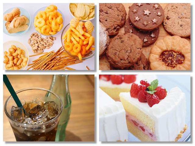 低血糖の原因となる甘い食べ物